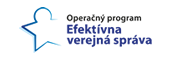 logo Operačného programu Efektívna verejná správa